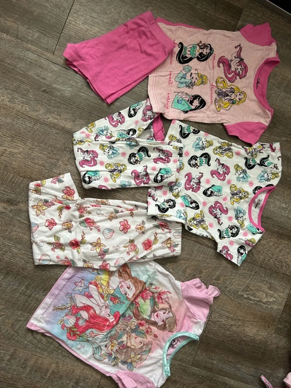 Disney Girls' Princess Pajama Sets